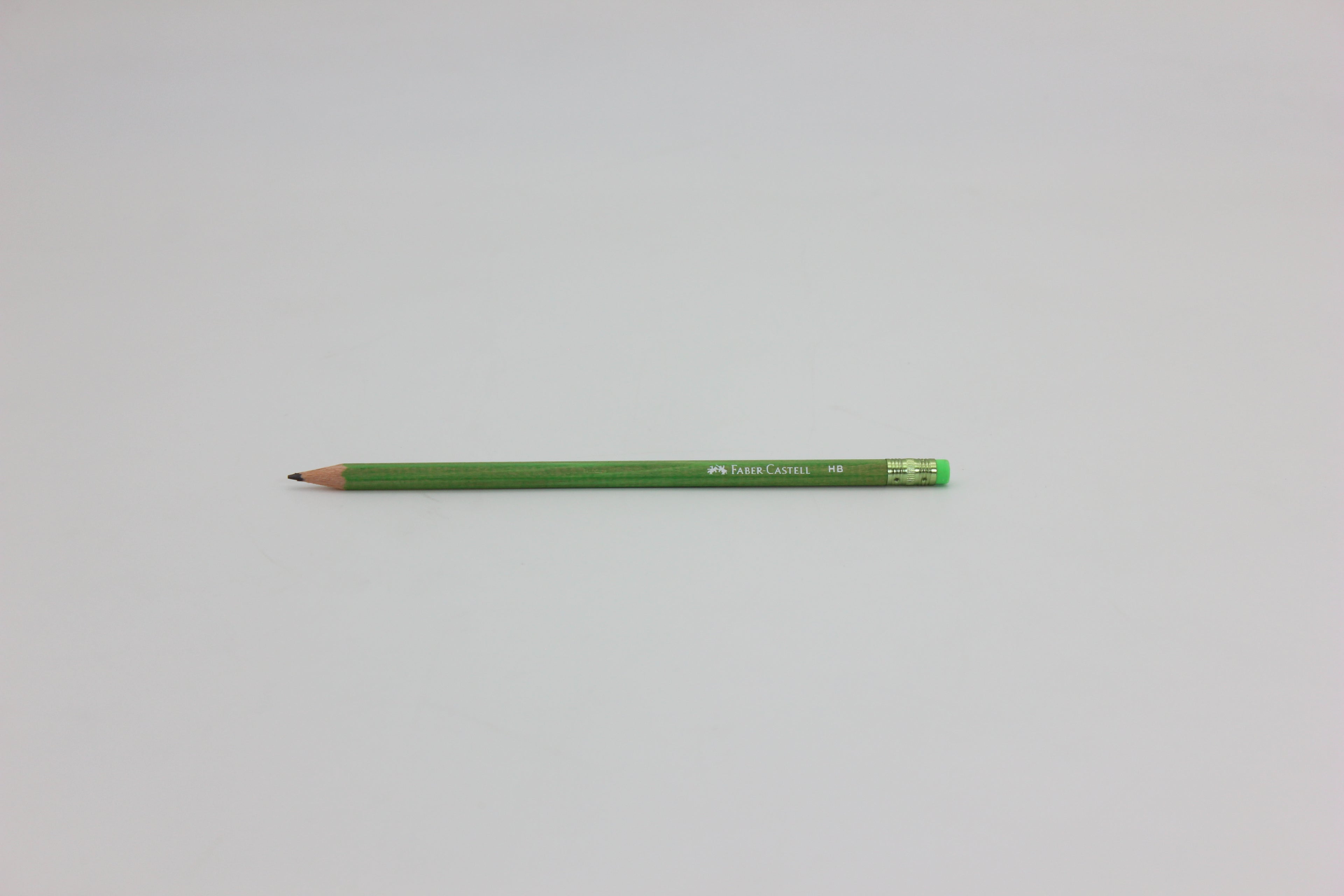 Faber Castell HB colored pencil number 211201 with eraser