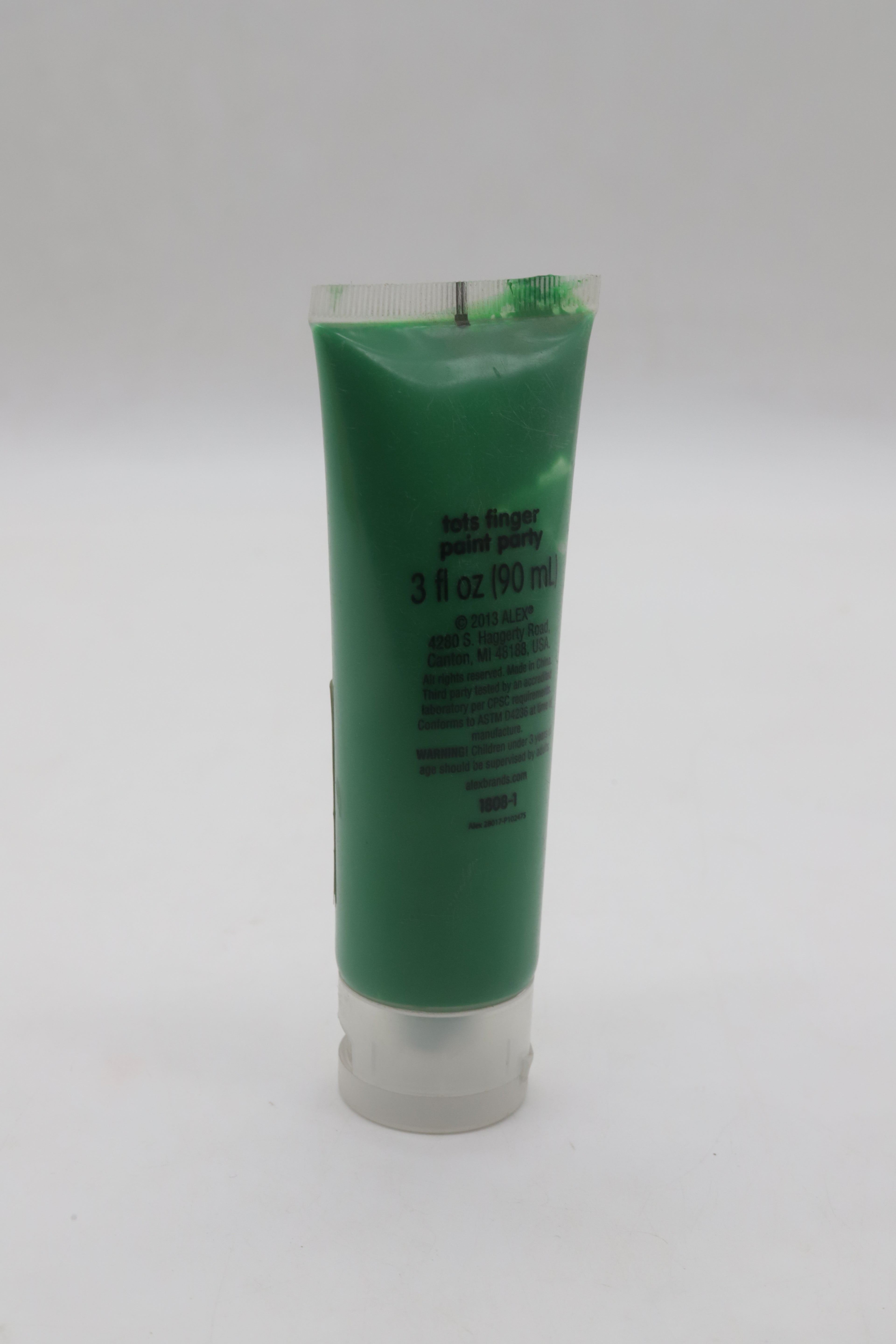 Finger Paint Tube – Green 90ml M90ML-2-3A
