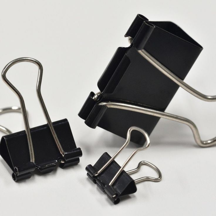 Blinder Clips, Paper Clips, & Rubber Bands