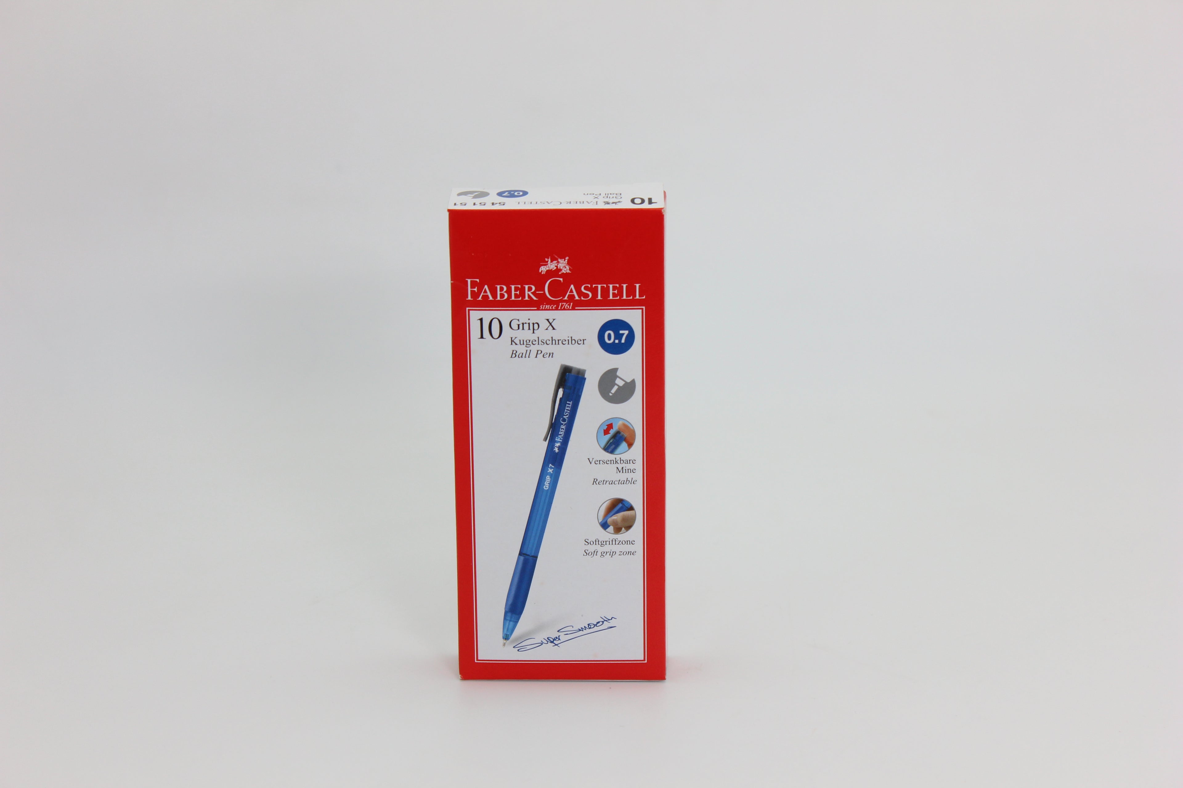 Faber Castell Ballpoint pen 0.7 mm Grip X7 Clear color