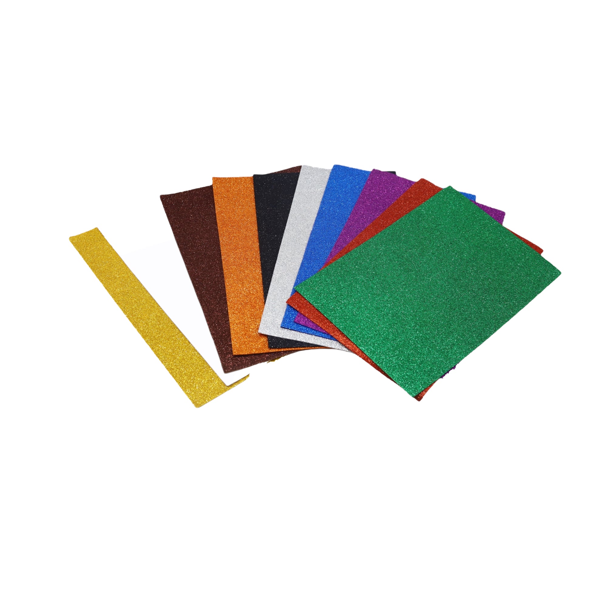 Glitter Foam Sheet A4/10 No. G2030