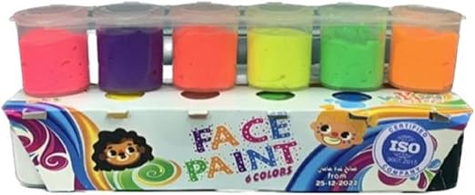 WKW Face Paint Palette 6 Colors 180g