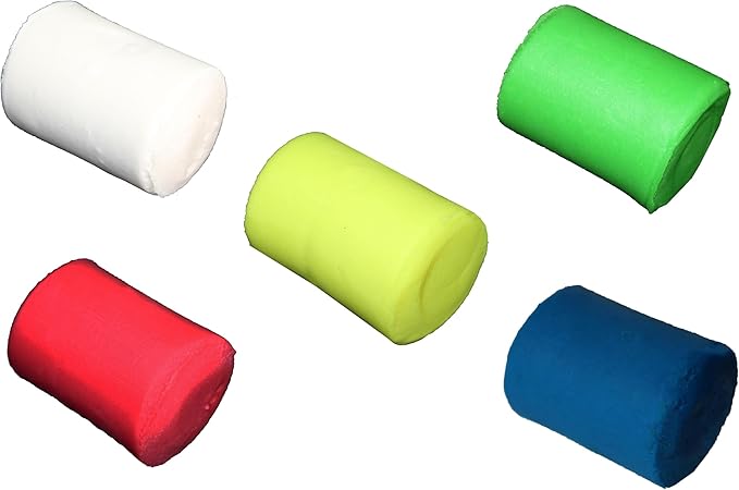 Set of 5 Cups Colored Clay 100g PEEKA BOO 40007