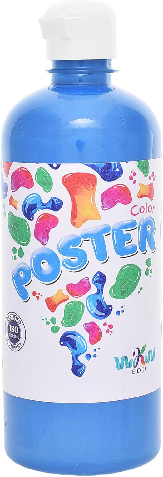 WKW Tempera Paint Bottle 600 ml – Blue