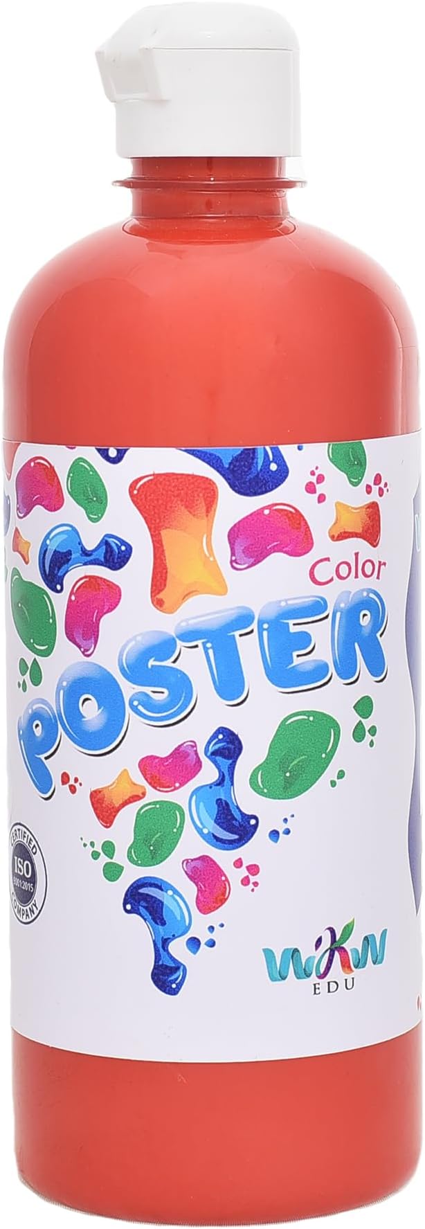 WKW Tempera Paint Bottle 600 ml – Red