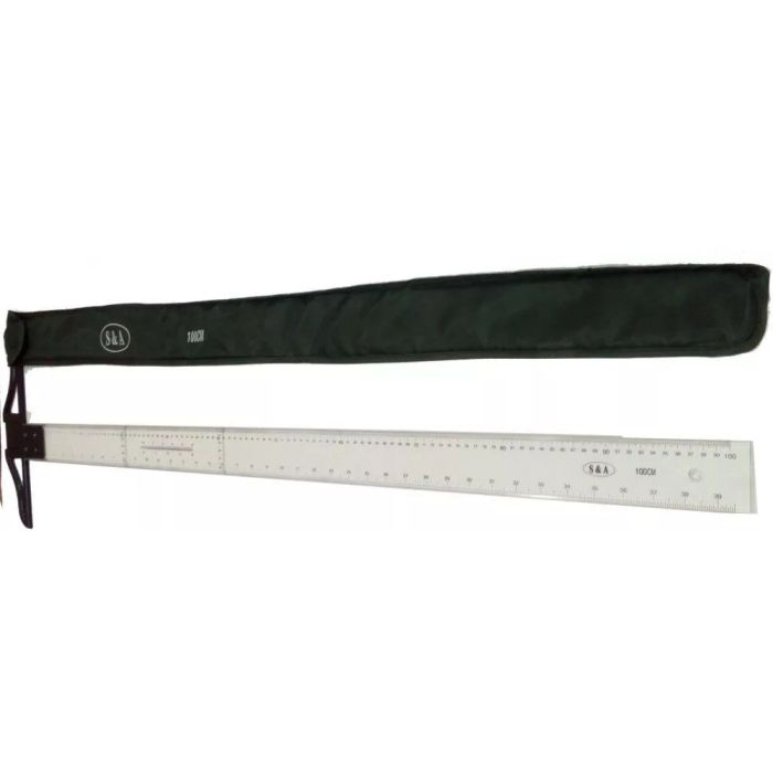 100cm Plastic Ruler S&A T511