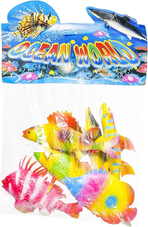 Pack of Plastic Sea Fish No. 2-160