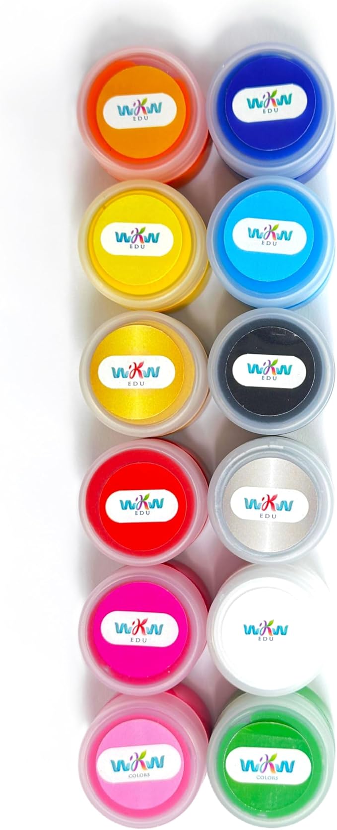 WKW Face Paint Set 12 Colors 20ml