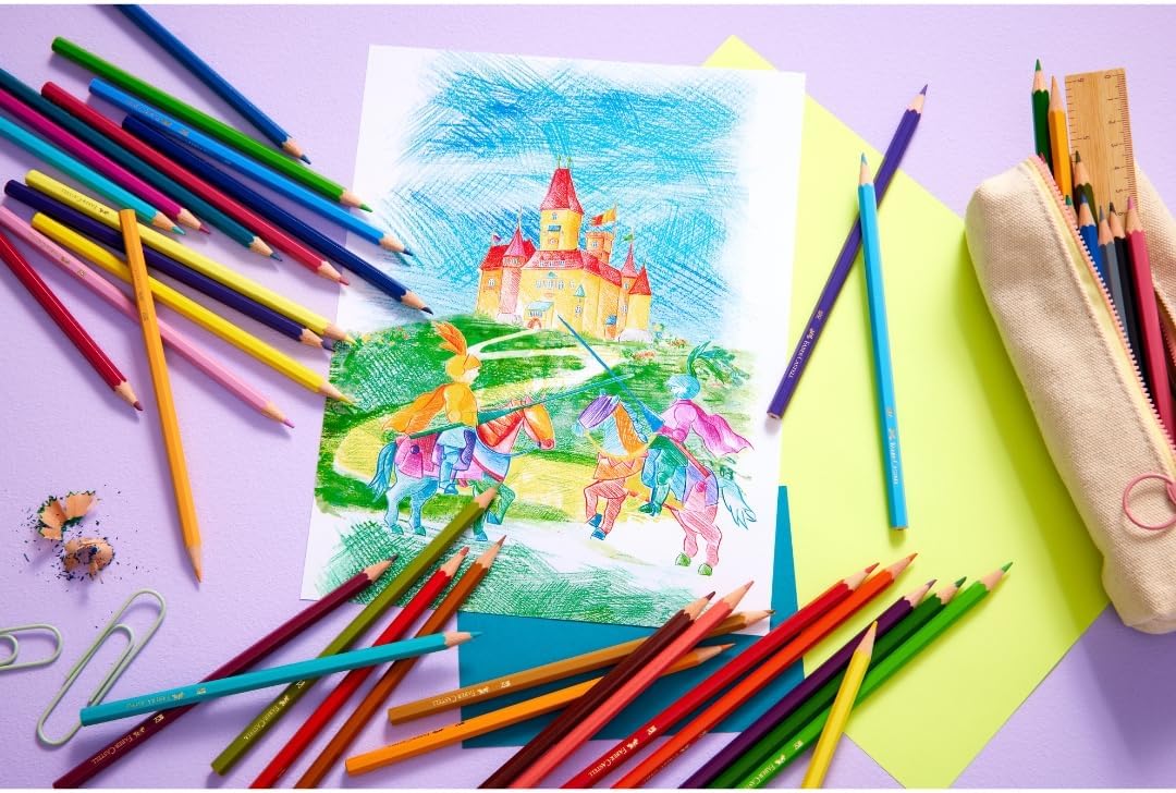 Set of 36 Long Colored Pencils FC Turkish 120136