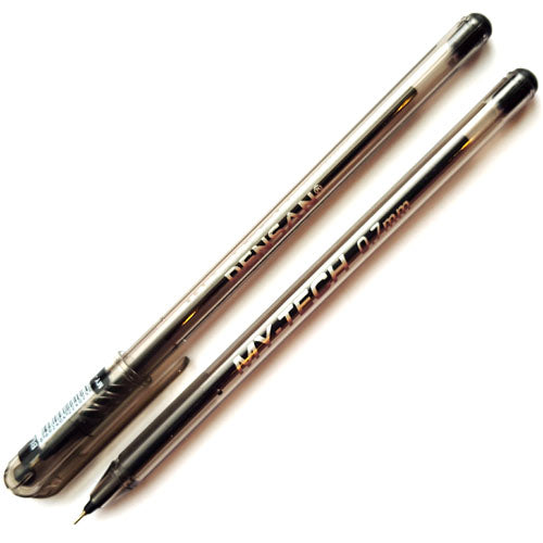 MY TECH 12 black pen 0.7 mm