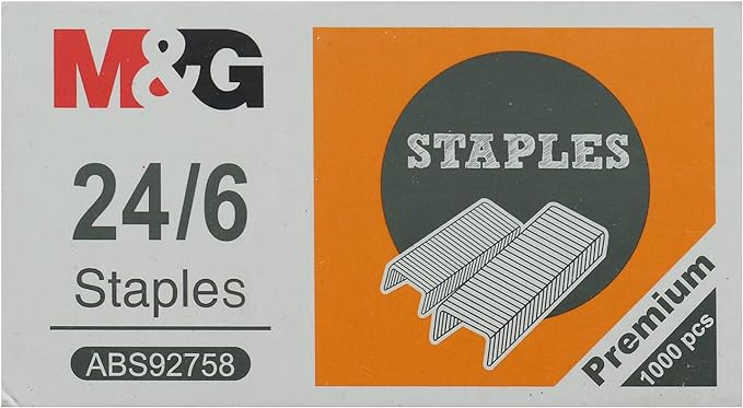 M&G Staple Pin 24/6 White