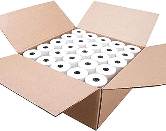 Thermal Cashier Roll 7*9, 25 meters, Carton of 100